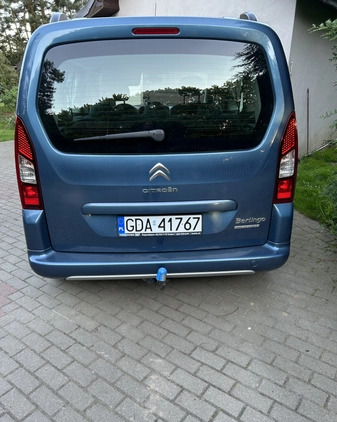 Citroen Berlingo cena 22400 przebieg: 198065, rok produkcji 2013 z Szczecin małe 121